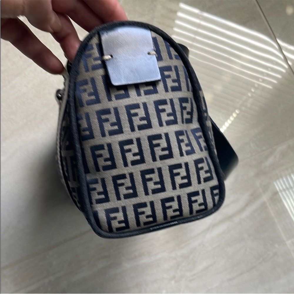 ✨FENDI✨Monogram Logo Small Boston Bag - Picture 3 of 8